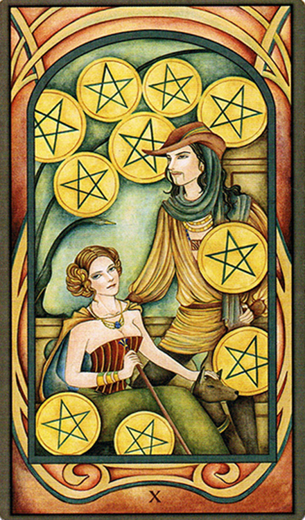 Arcano 2 DE ESPADAS