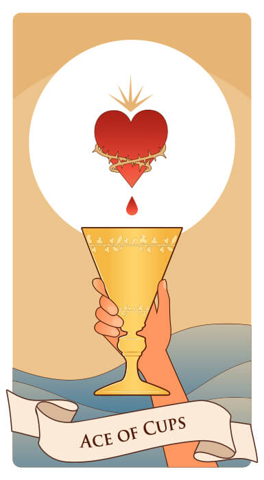 Cartas de tarot tres cartas