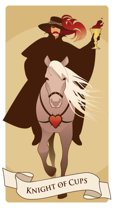 Cartas de tarot tres cartas