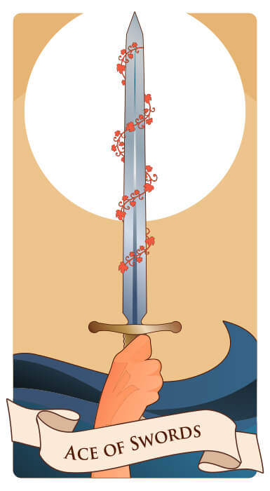 Cartas de tarot tres cartas