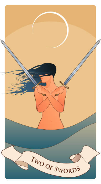 Cartas de tarot tres cartas