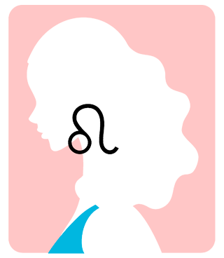 Universo zodiacal del signo Leo