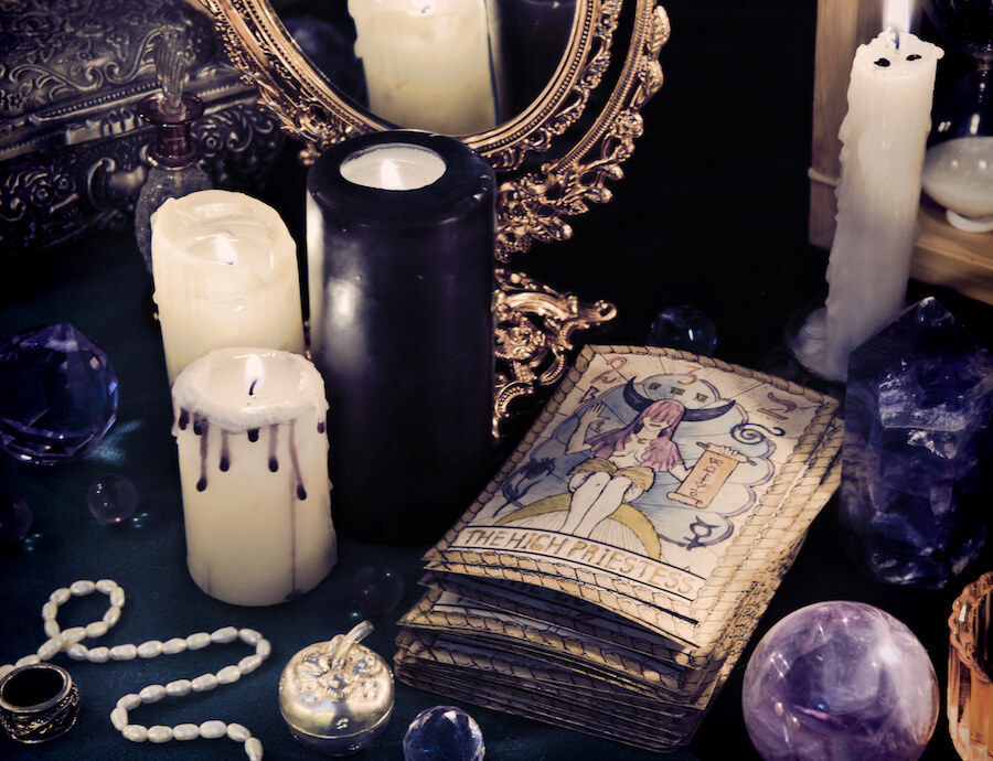 halloween tarot