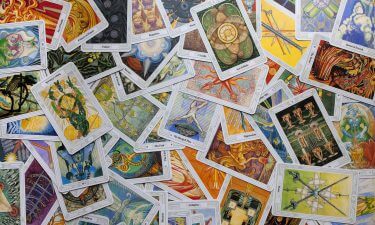 La Templanza. Echar las cartas del tarot