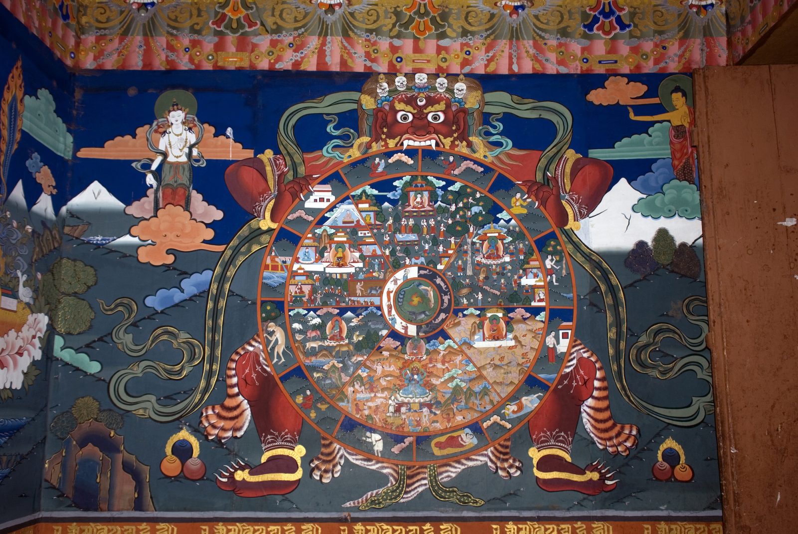 samsara y monjes budistas