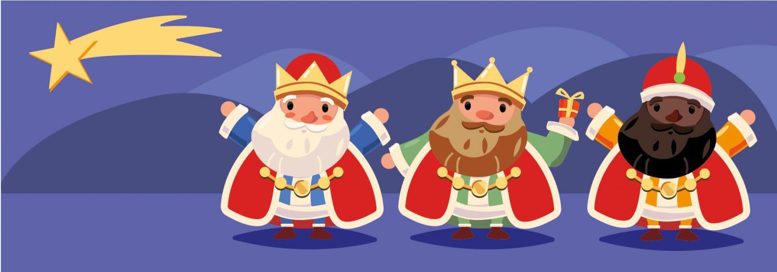 tres reyes magos 6 de enero