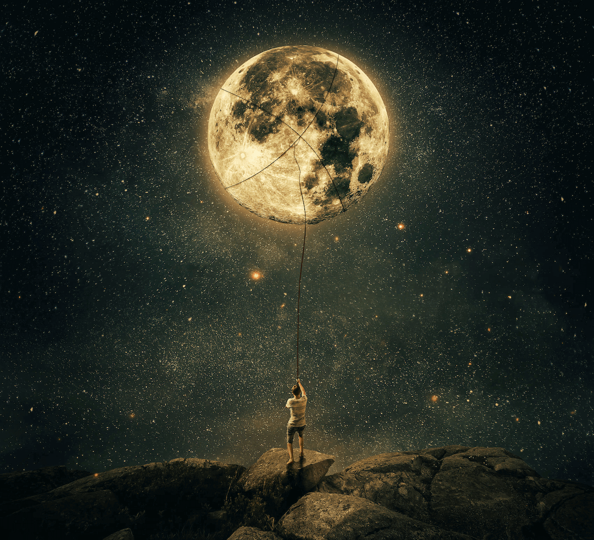 La Luna y la alimentación