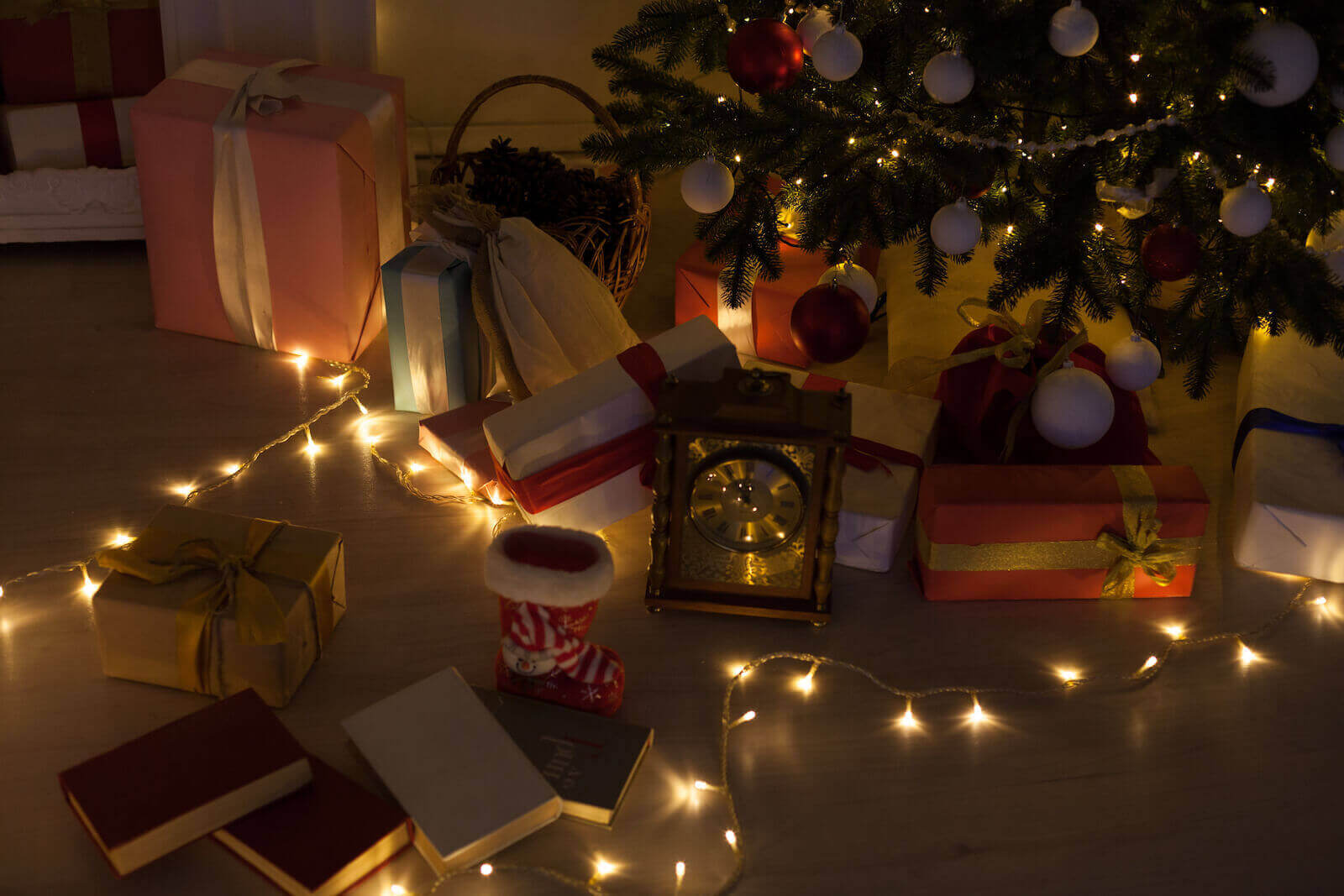 árbol de navidad familiar