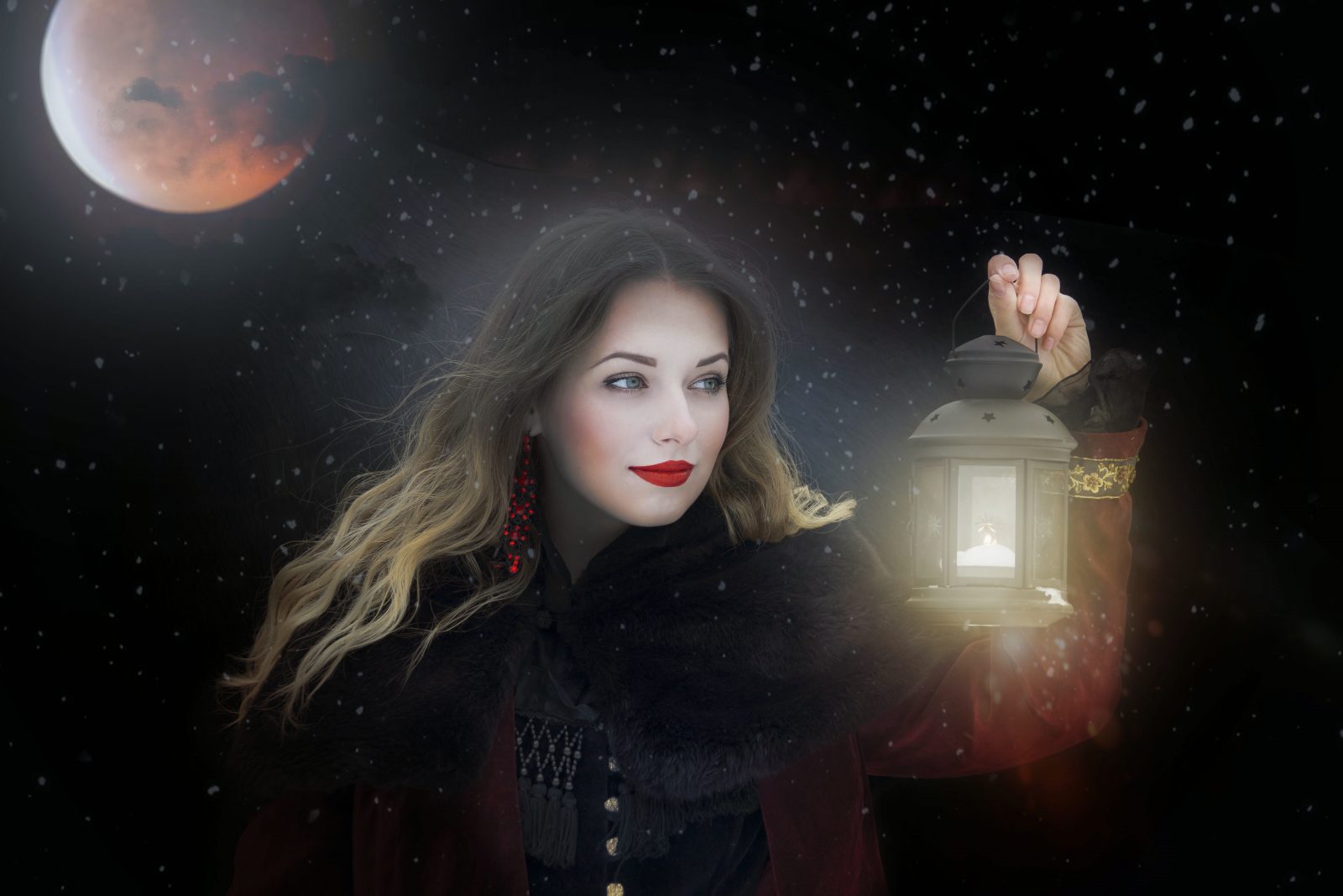 luna llena en leo y eclipse