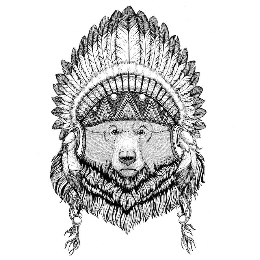 horoscopo indio americano oso