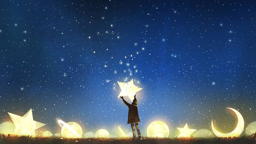 cielo de cometas