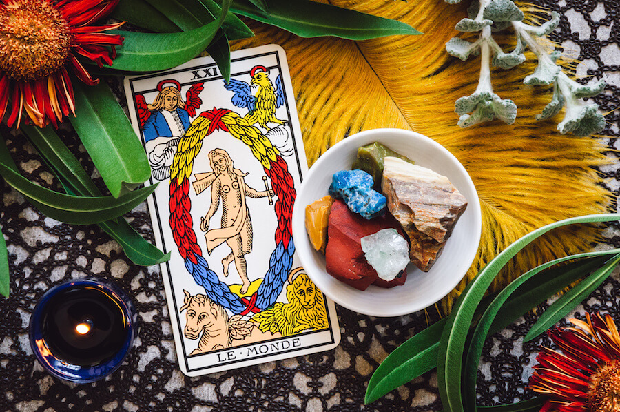 Tarot y los 7 chakras