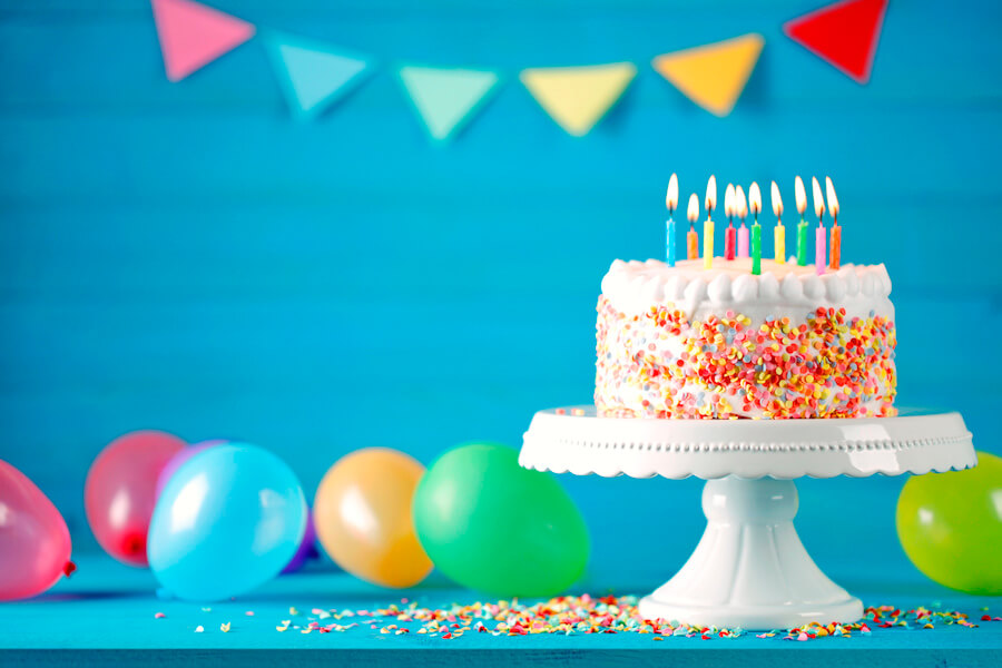 tarta de cumpleaños
