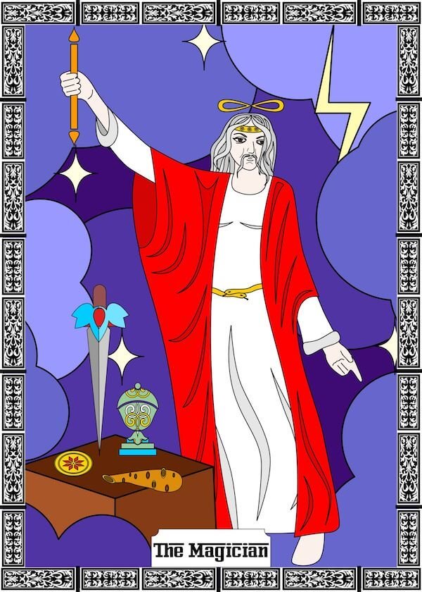 la carta el mago en tarot