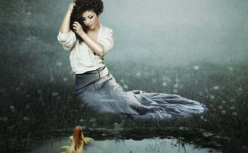 el lado oscuro de piscis explorado por una mujer