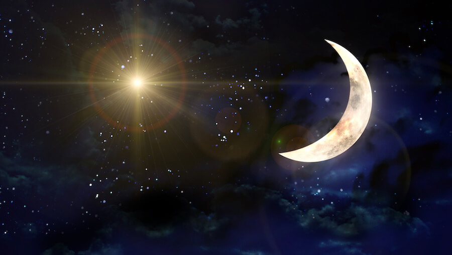 luna nueva de la semana