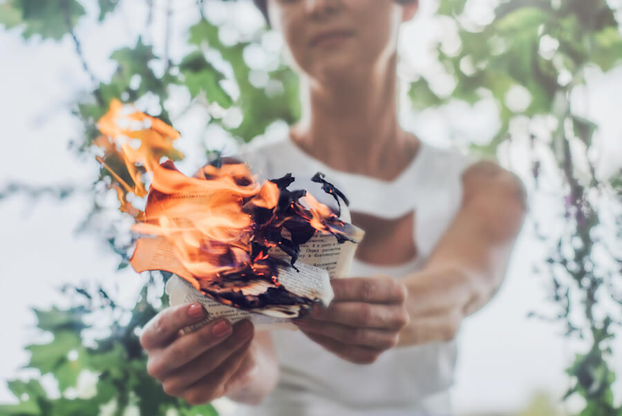 salvaría de un incendio