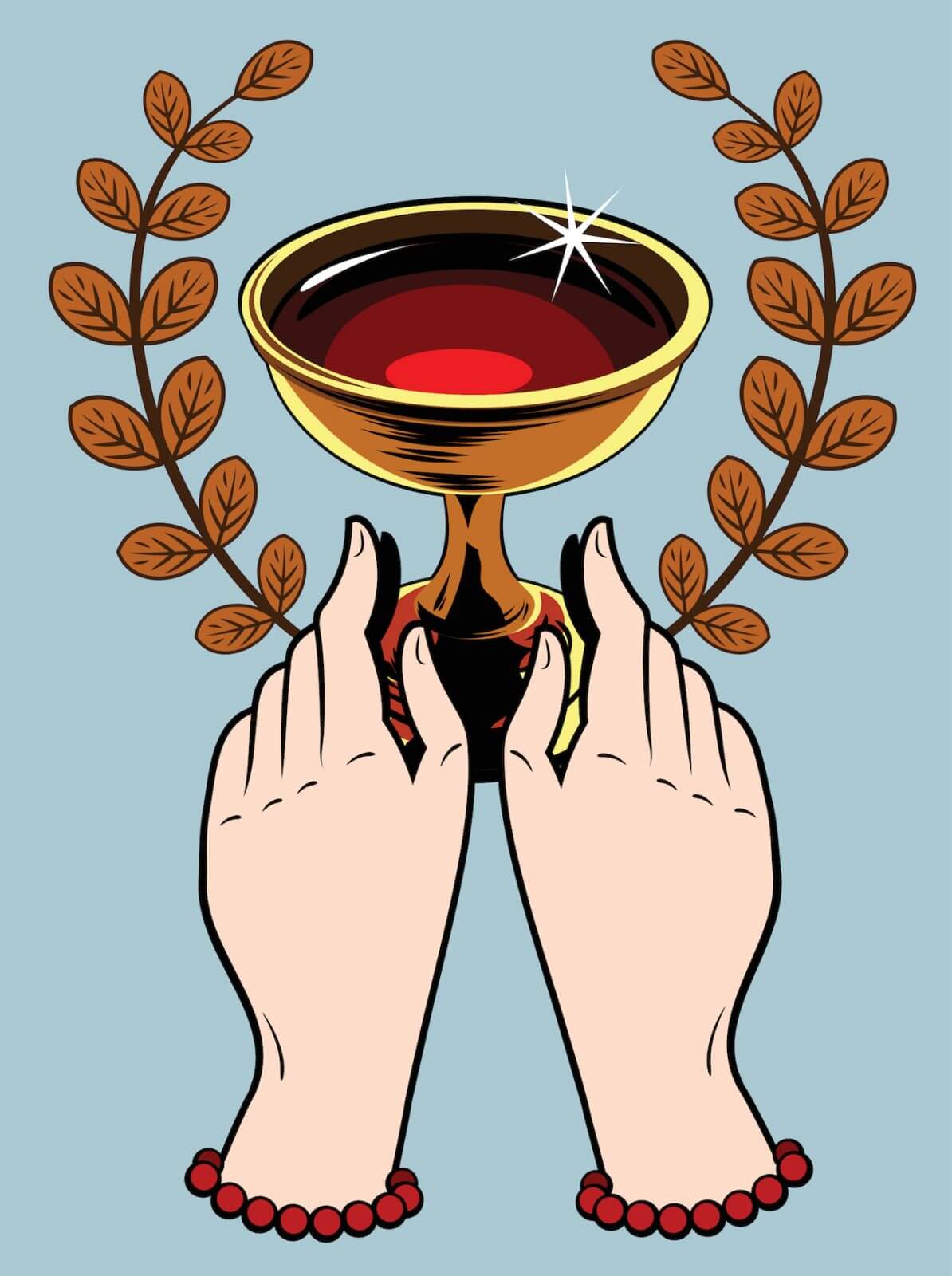 santo grial as de copas