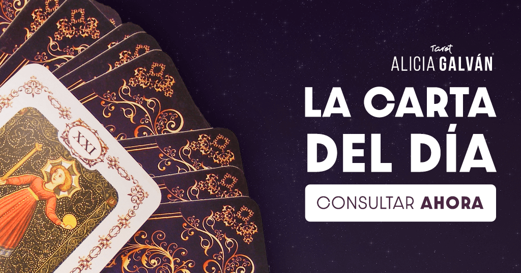 descubre cual es tu carta del   hoy alicia galvan