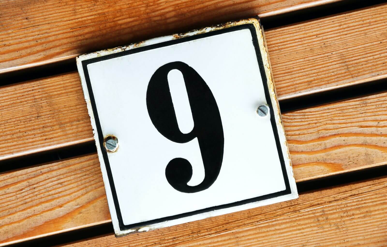 el día 9