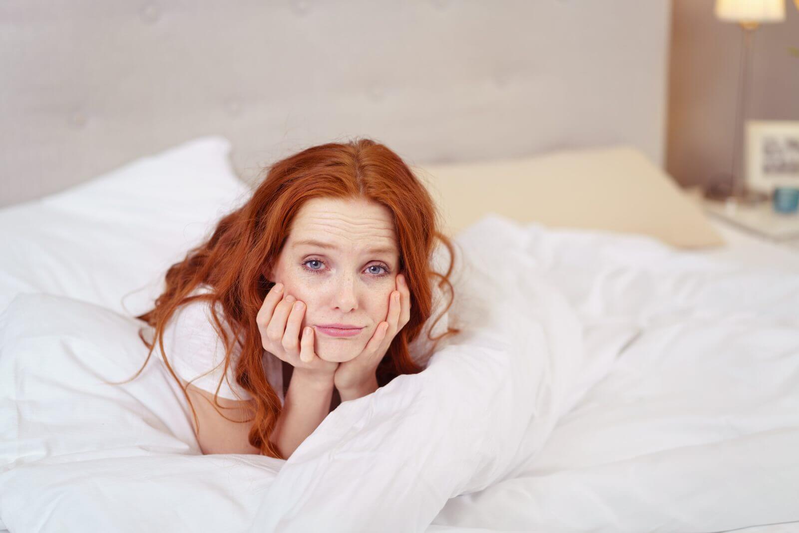 cansada y con sueño