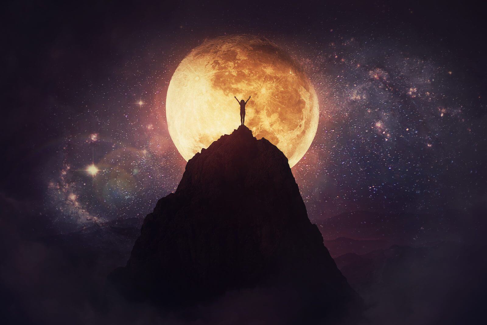 la luna llena en Sagitario