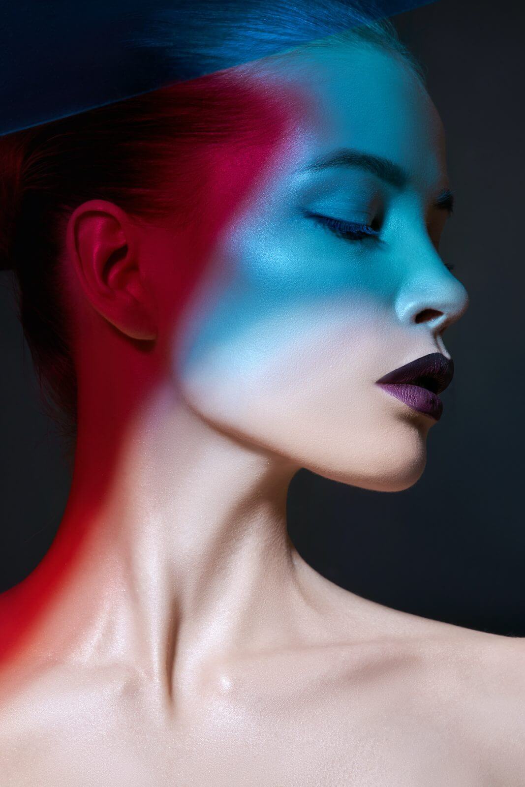 maquillaje mujer acuario