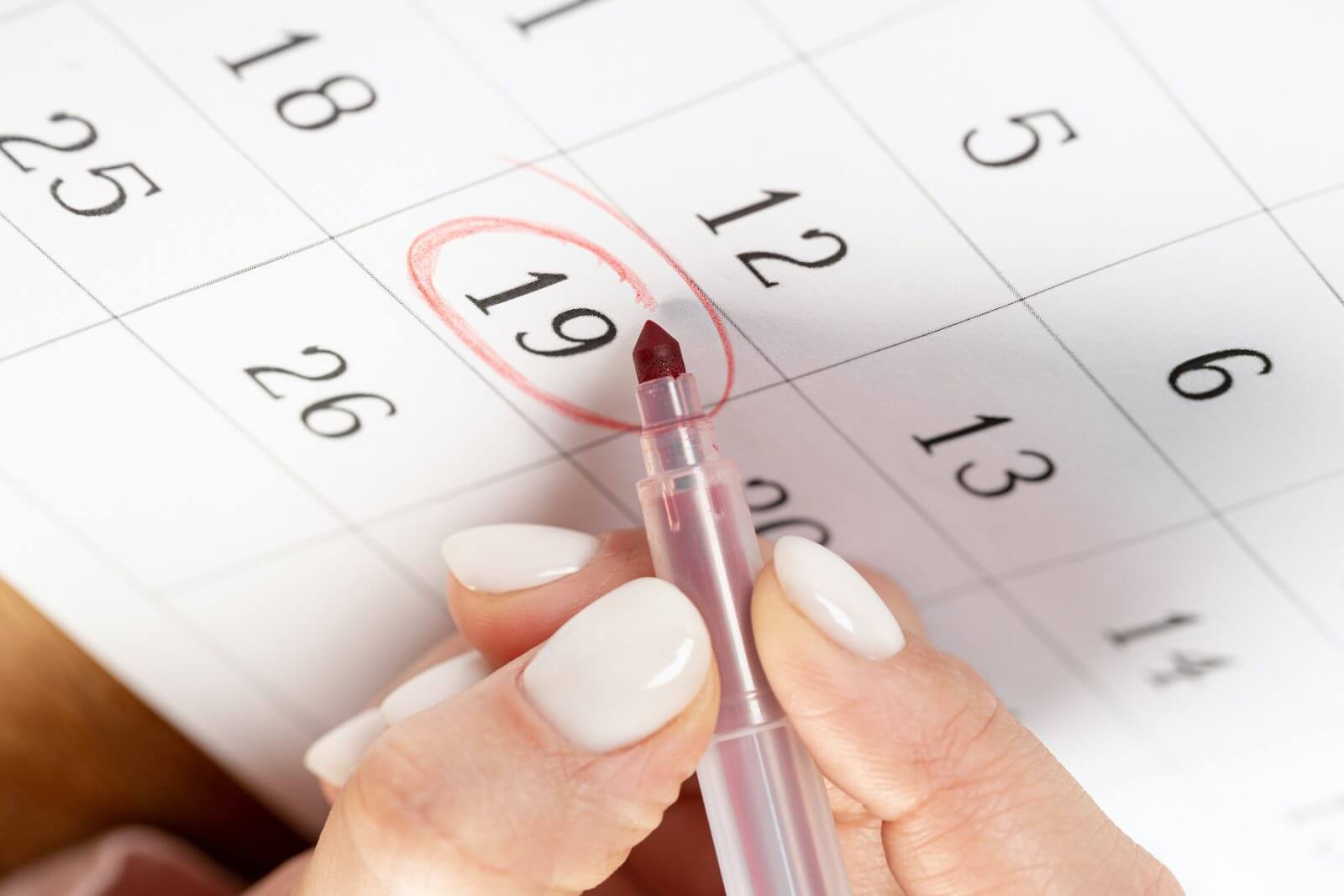 día 19 calendario