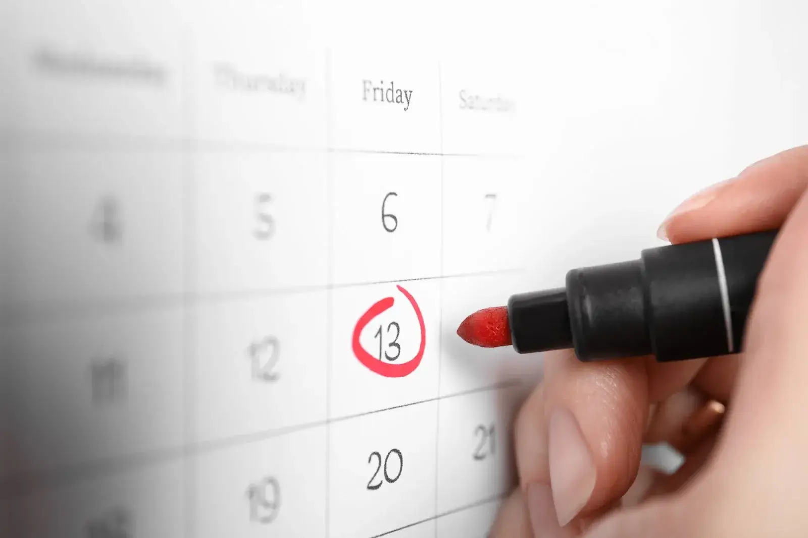 días supersticiosos