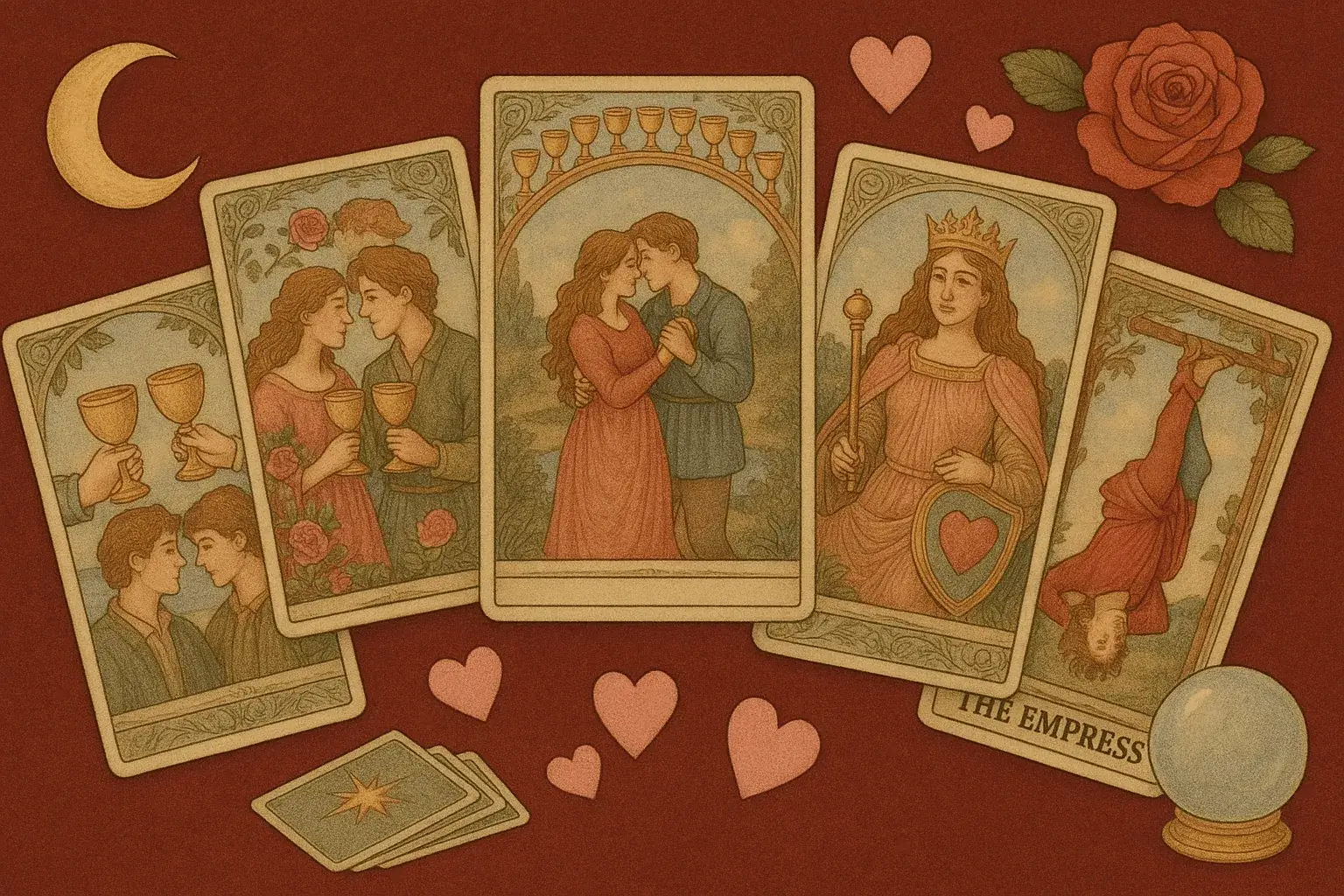 Las 5 cartas del tarot que predicen el amor en tu vida - Alicia Galván